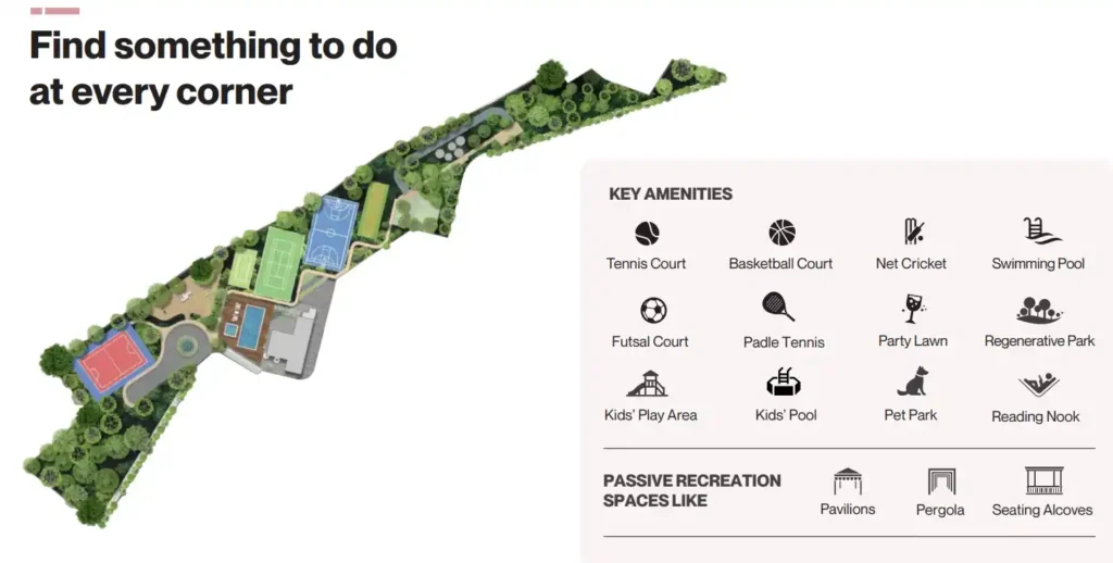 Assetz Palmscape Plots key amenities by Assetz Property Group located at IVC Road, Devanahalli, Bangalore Karnataka