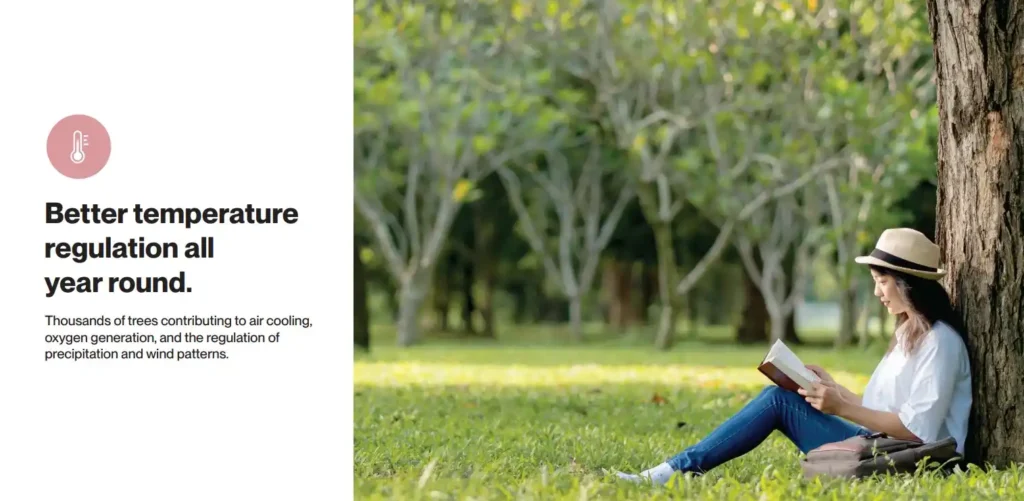 Assetz Palmscape Plots miyawaki forest by Assetz Property Group located at IVC Road, Devanahalli, Bangalore Karnataka